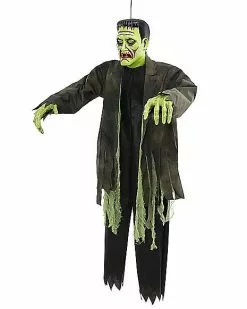 4 Ft Light-Up Hanging Vintage Monster Decoration -Halloween Sales 01546373 c