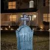 4 Ft Light-Up Tombstone Inflatable Decoration -Halloween Sales 01547496 a