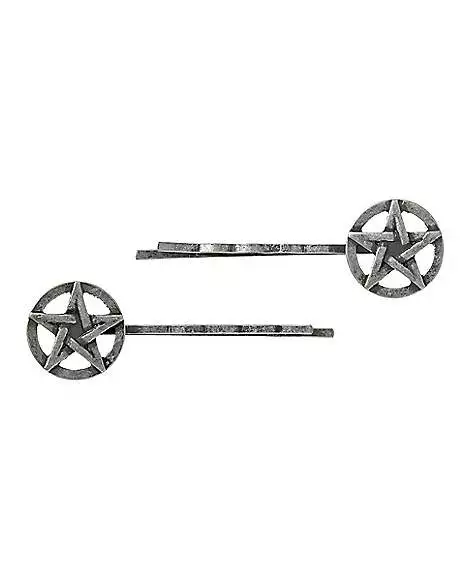 Pentagram Hair Clips 4 Pentagram Hair Clips - Image 2