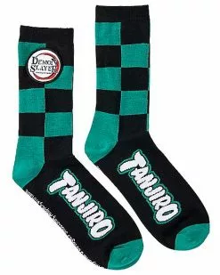 Tanjiro Kamado Crew Socks - Demon Slayer