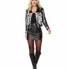 Adult Cropped Skeleton Jacket -Halloween Sales 01559814 a