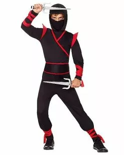 Kids Dark Ninja Costume