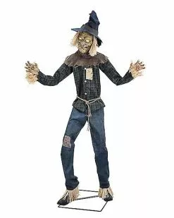6.6 Ft Strawman Animatronic -Halloween Sales 01564269 c