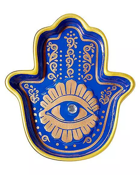 Tarot Hamsa Trinket Dish 4 Tarot Hamsa Trinket Dish - Image 2