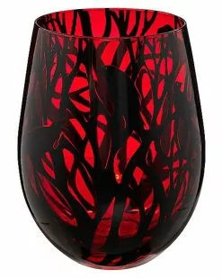 Gothic Noir Raven Stemless Glass - 18 Oz.