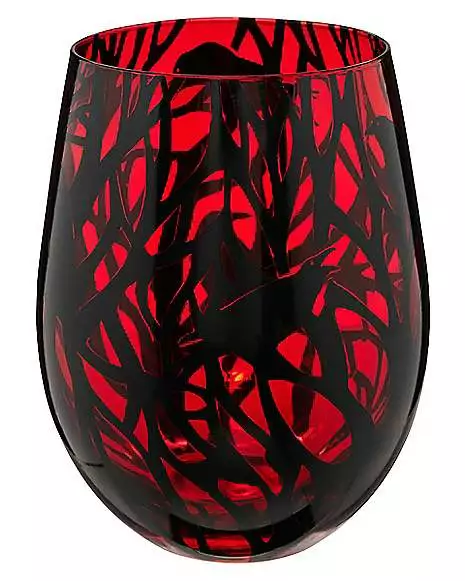Gothic Noir Raven Stemless Glass - 18 Oz. 4 Gothic Noir Raven Stemless Glass - 18 Oz. - Image 2