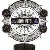 Spinning Bad Witch Good Witch Tabletop Sign -Halloween Sales 01564756 a