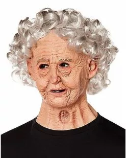 Grandma Full Mask -Halloween Sales 01570795 b
