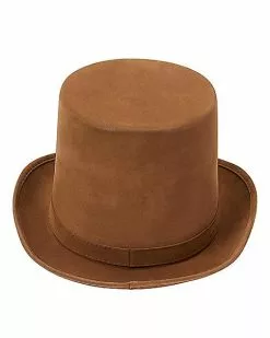 Brown Top Hat - Deluxe -Halloween Sales 01572973 c