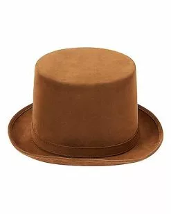 Brown Top Hat - Deluxe -Halloween Sales 01572973 e