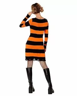 Adult Pumpkin Sweater Dress -Halloween Sales 01575307 b