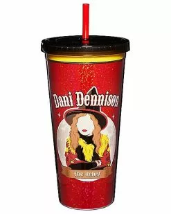 Dani Dennison Cup With Straw 20 Oz. - Hocus Pocus