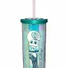 Iridescent Jack And Sally Cup With Straw 20 Oz. - The Nightmare Before 1 Iridescent Jack And Sally Cup With Straw 20 Oz. - The Nightmare Before -Halloween Sales 01580752 a