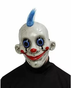 Derpy The Clown Half Mask -Halloween Sales 01581792 c