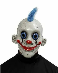 Derpy The Clown Half Mask -Halloween Sales 01581792 d