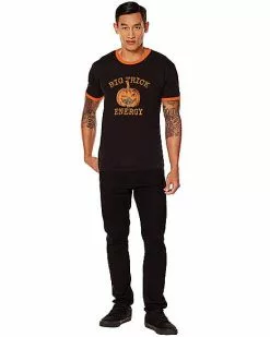 Adult Big Trick Energy T Shirt -Halloween Sales 01583368 c