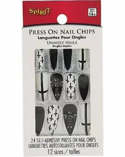 Unholy Press On Nails -Halloween Sales 01584465 b