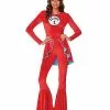 Adult Thing 1 And Thing 2 Bell Bottom Costume - Dr. Seuss -Halloween Sales 01586825 a