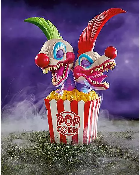 Light-Up Killer Klown Popcorn Statue - Killer Klowns From Outer Space 3 Light-Up Killer Klown Popcorn Statue - Killer Klowns From Outer Space