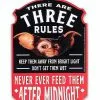 Three Rules Gizmo Sign - Gremlins 1 Three Rules Gizmo Sign - Gremlins -Halloween Sales 01591791 a