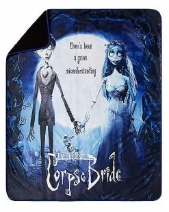 Corpse Bride Fleece Blanket 5 Corpse Bride Fleece Blanket -Halloween Sales 01591973 b