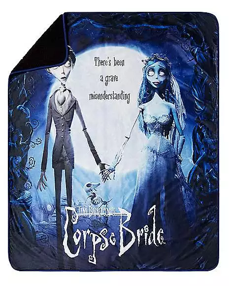 Corpse Bride Fleece Blanket 4 Corpse Bride Fleece Blanket - Image 2