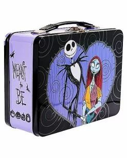 Meant To Be Jack And Sally Lunch Box - The Nightmare Before Christmas -Halloween Sales 01592831 b