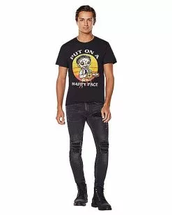 Happy Leatherface T Shirt - Texas Chainsaw Massacre -Halloween Sales 01598036 c