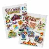 Killer Klowns From Outer Space Gel Clings - 2 Pack -Halloween Sales 01598283 a