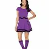 Adult Vivid Violet Crayon Dress Costume - Crayola -Halloween Sales 01600527 a