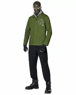 Adult The Riddler Jacket - The Batman -Halloween Sales 01601400 c