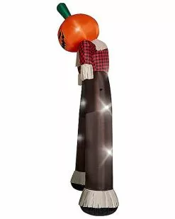12 Ft Light-Up Pumpkin Scarecrow Inflatable Archway -Halloween Sales 01602218 d