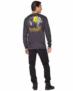 Spirit Halloween Tie Dye Long Sleeve T Shirt -Halloween Sales 01602820 b