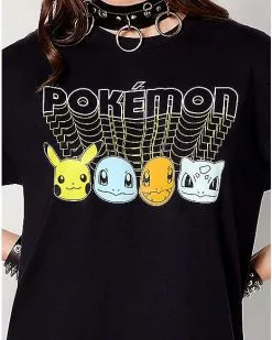 Faces Pokemon T Shirt -Halloween Sales 03823812 b