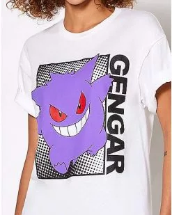 Gengar T Shirt - Pokemon -Halloween Sales 03999372 b