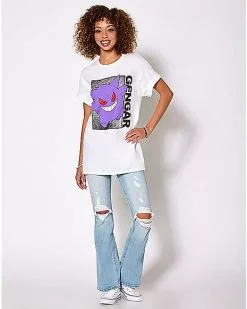 Gengar T Shirt - Pokemon -Halloween Sales 03999372 c