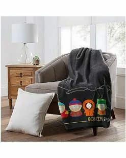 South Park Neon Boys Sherpa Fleece Blanket -Halloween Sales 04127577 c