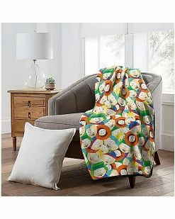 South Park Neon Boys Sherpa Fleece Blanket -Halloween Sales 04127577 d