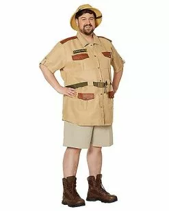 Adult Men's Zookeeper Plus Size Costume -Halloween Sales 07518327 c