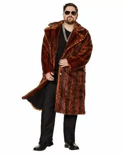 Faux Fur Coat -Halloween Sales 07521479 e