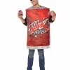 Adult Code Red Costume - Mountain Dew -Halloween Sales 07656531 a