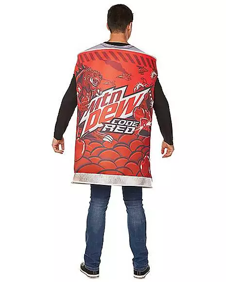Adult Code Red Costume - Mountain Dew 4 Adult Code Red Costume - Mountain Dew - Image 2