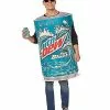 Adult 3D Mountain Dew Baja Blast Costume -Halloween Sales 07656556 a
