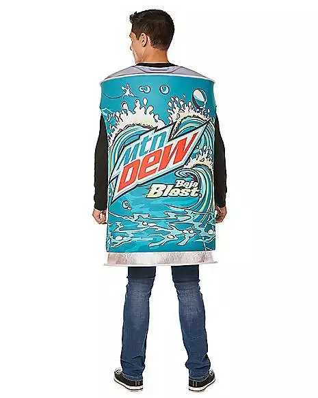 Adult 3D Mountain Dew Baja Blast Costume 4 Adult 3D Mountain Dew Baja Blast Costume - Image 2