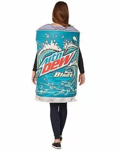 Adult 3D Mountain Dew Baja Blast Costume 9 Adult 3D Mountain Dew Baja Blast Costume -Halloween Sales 07656556 d