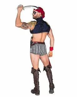 Adult Captain Hunk Costume -Halloween Sales 07677248 b